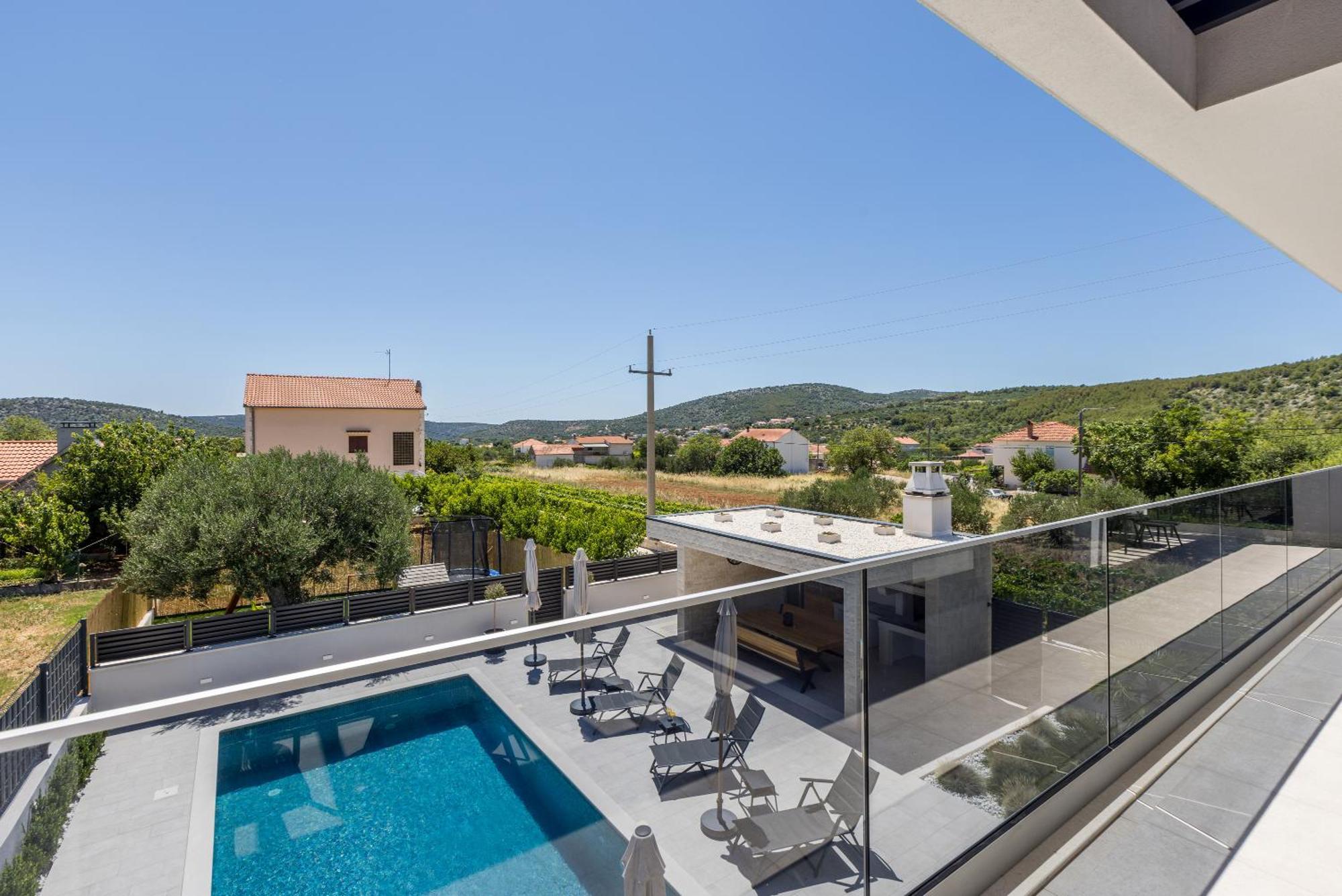 Luxury Villa Diana With Heated Pool And Jacuzzi Dograde Ngoại thất bức ảnh