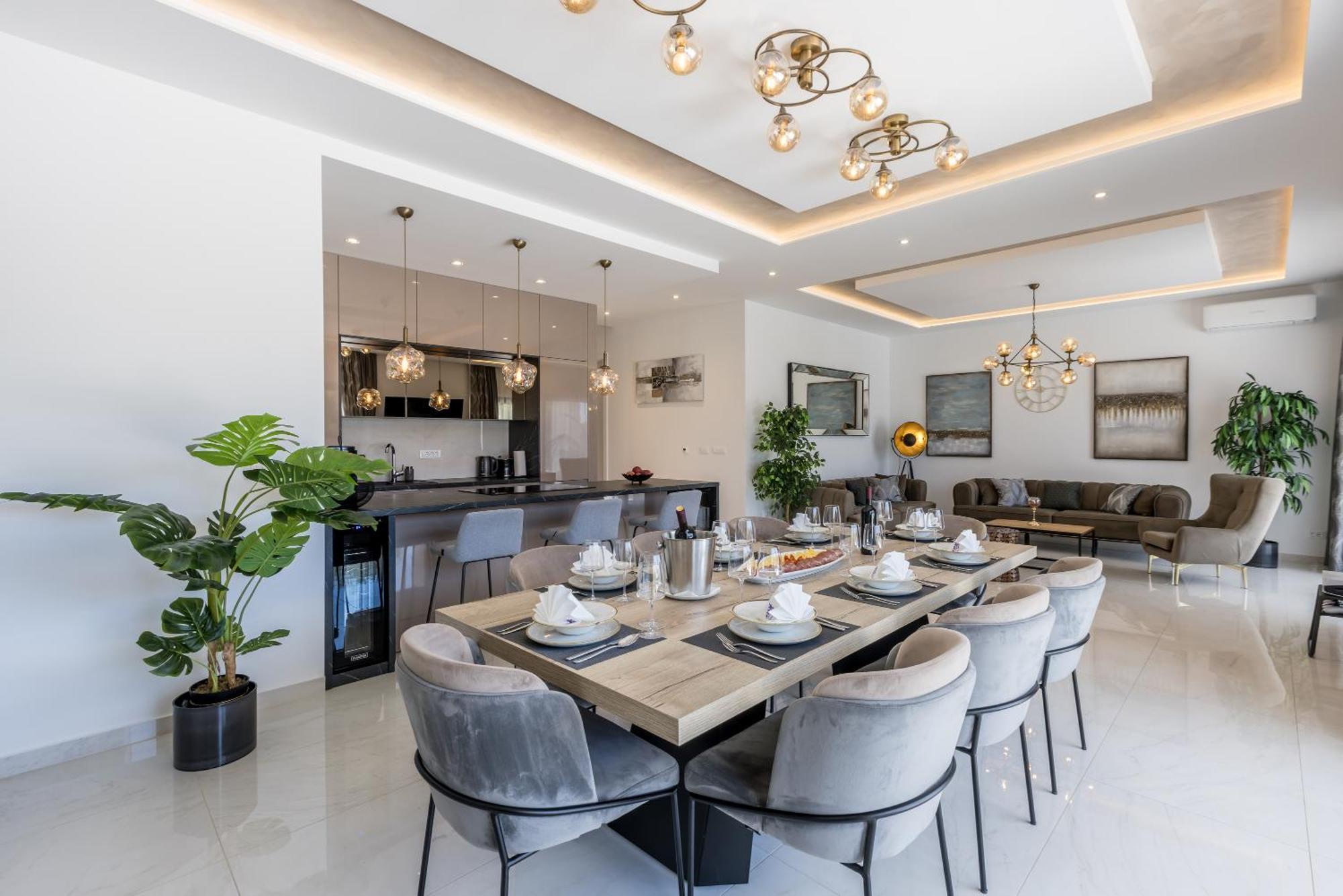 Luxury Villa Diana With Heated Pool And Jacuzzi Dograde Ngoại thất bức ảnh
